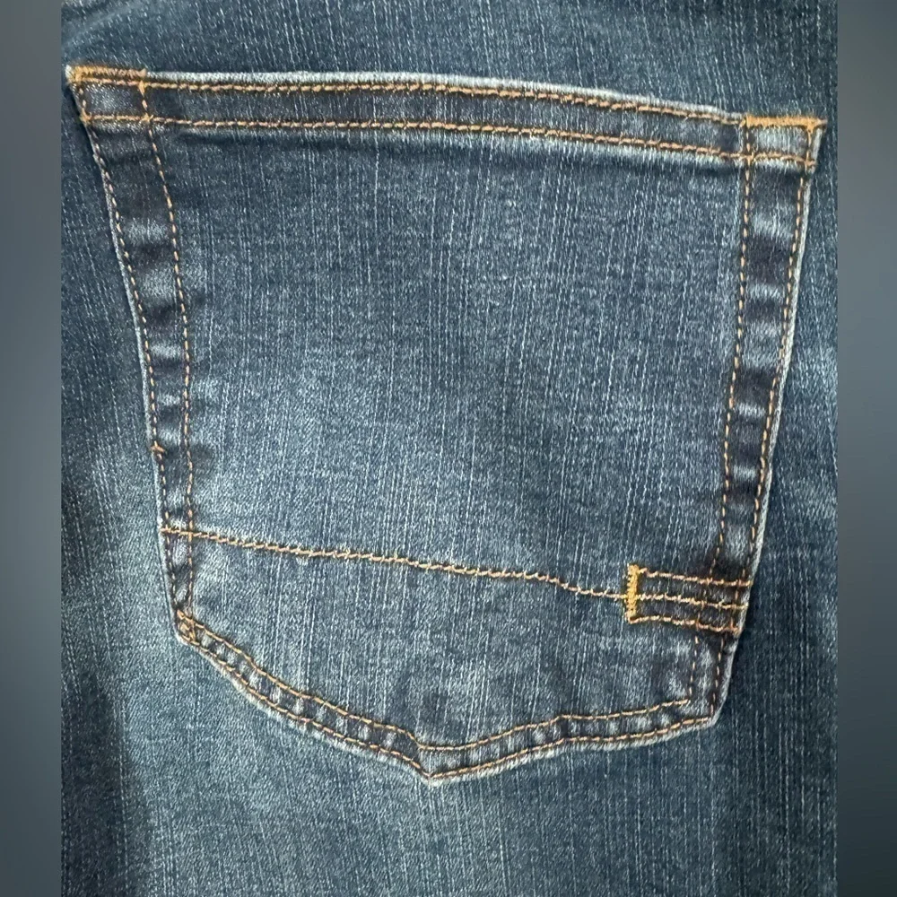 Aeropostale Jeans Men Flex Effects Skinny Blue Distressed Denim Size 34x32 34/32